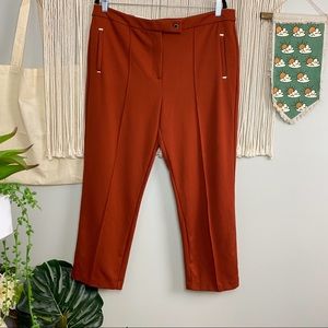 Andrew Marc New York NWT Slim Ankle Length Pant Size 14